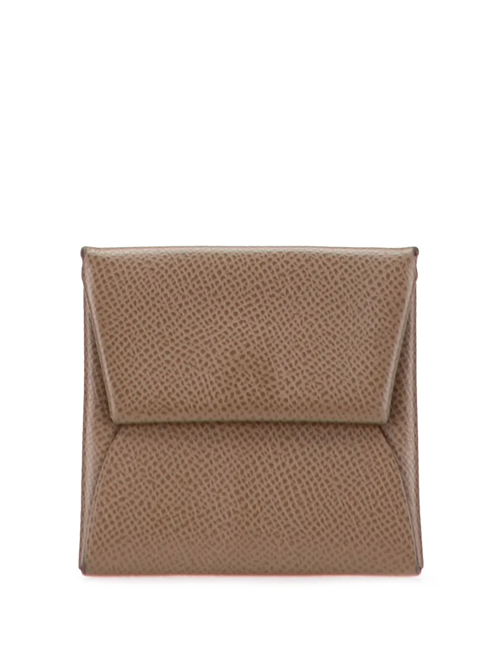 Hermès Pre-Owned 2022 Epsom Bastia coin pouch | Brown | Image 1