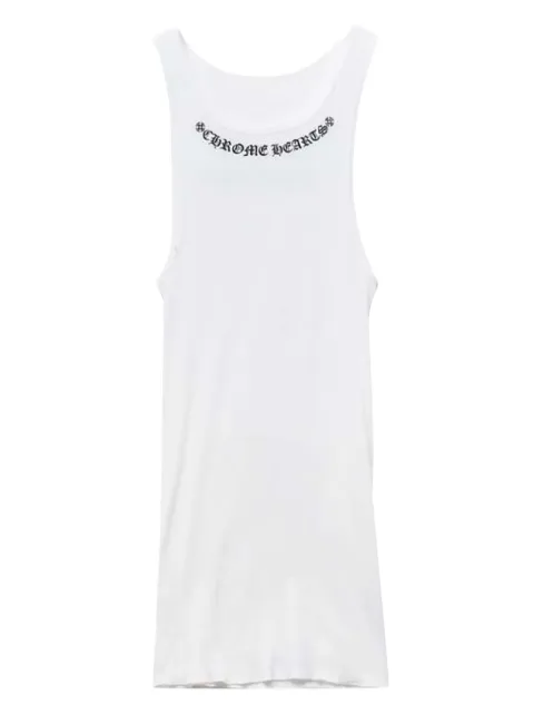 Chrome Hearts Scroll logo tank top