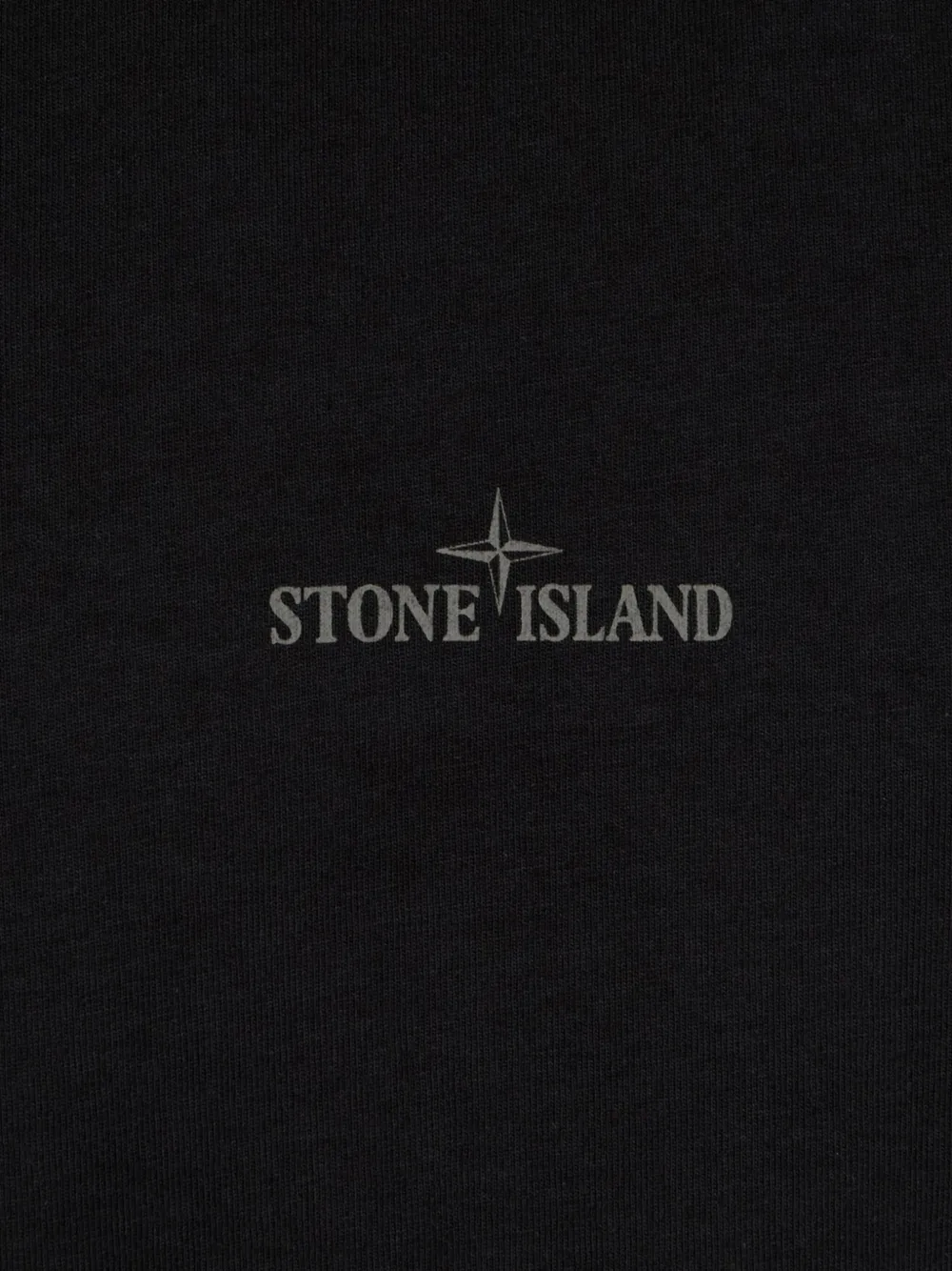 Stone Island Short-sleeve Crew-neck T-shirt In Black