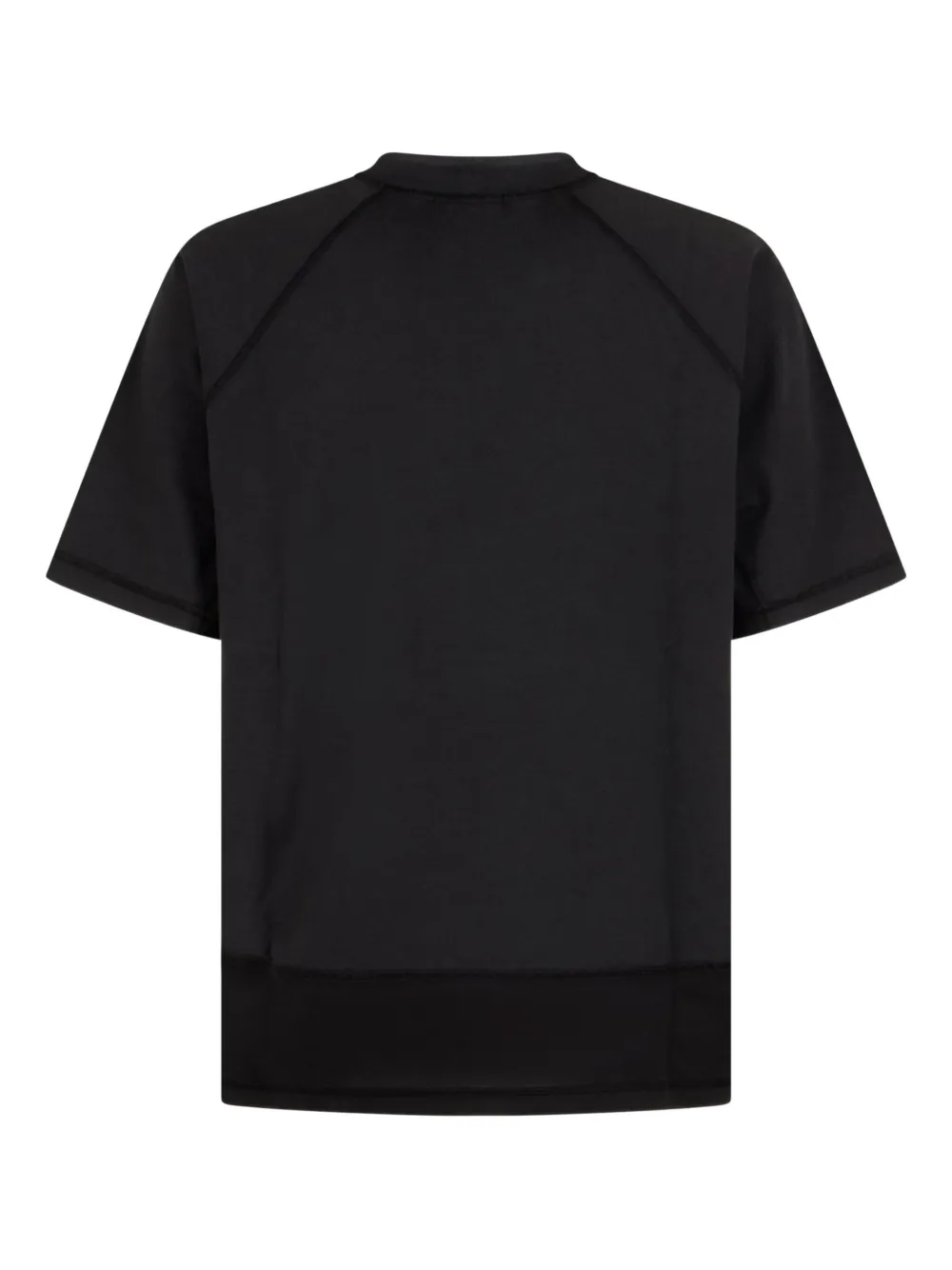 Stone Island short-sleeve crew-neck T-shirt - Zwart