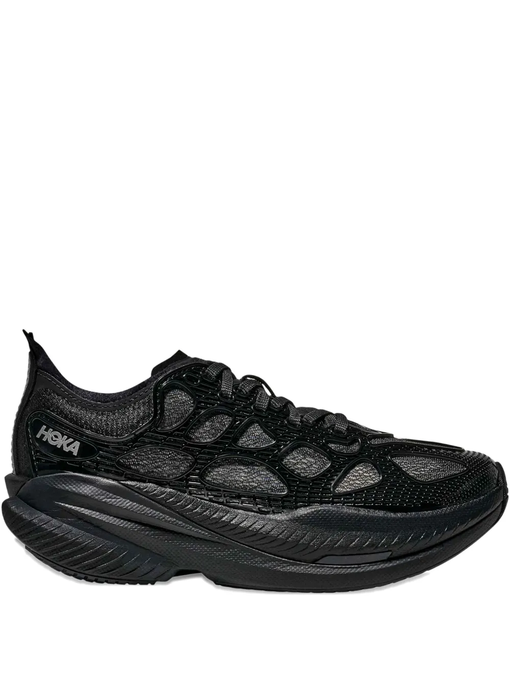 HOKA Mach X Caged sneakers Black