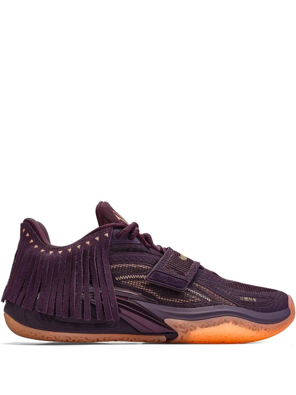 ANTA KAI 1 Chief Hélà fringe-detail sneakers Purple