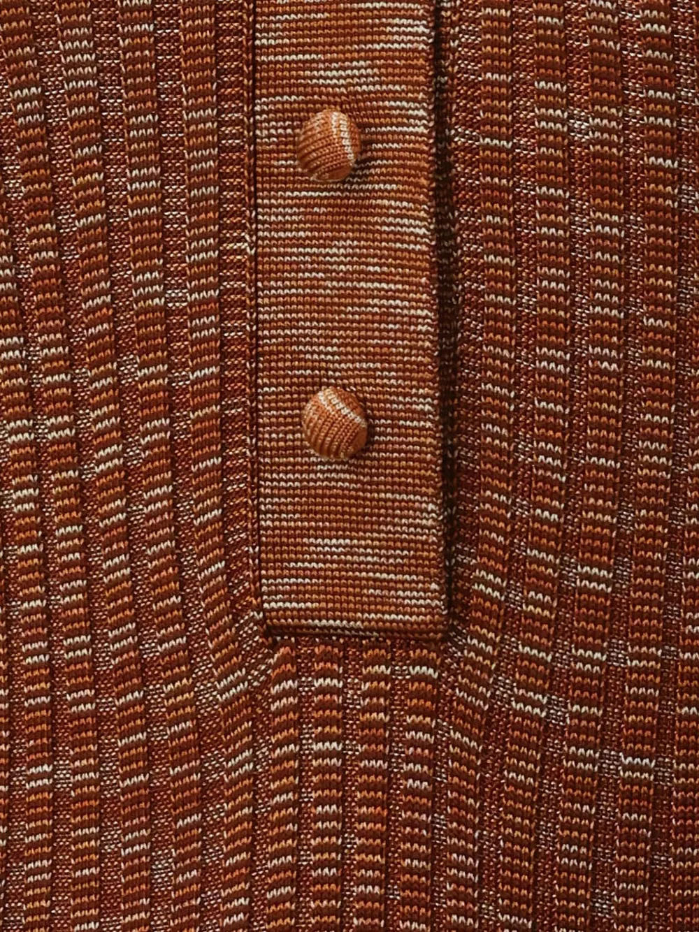 Zimmermann Mouline Buttoned Midi Dress In Brown