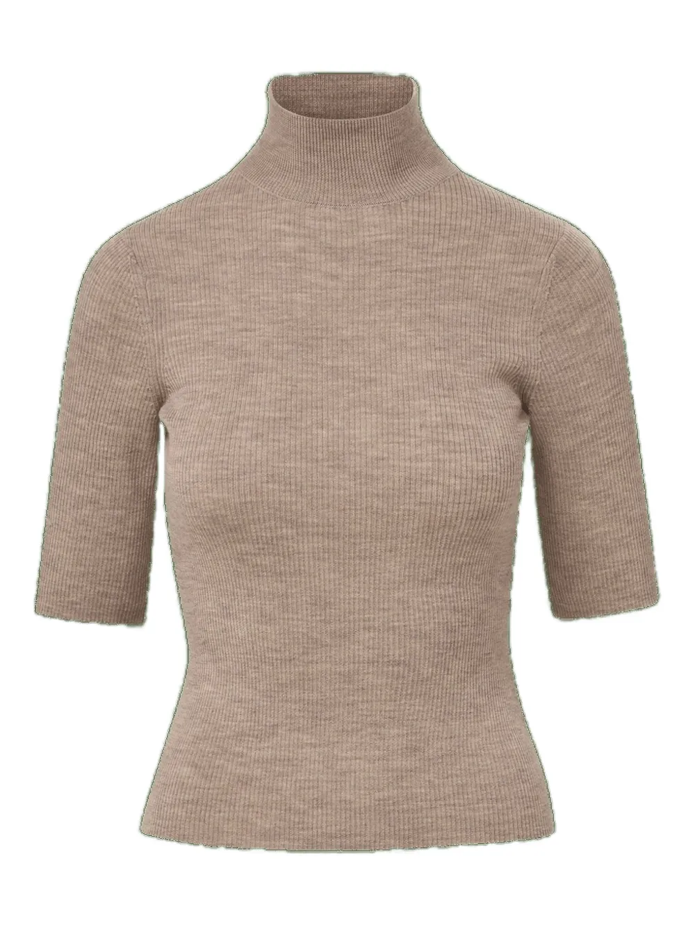 Veronica Beard Alastair Short-sleeve Pullover In Neutral
