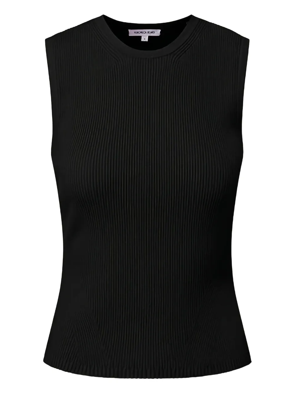 Veronica Beard Sid crew-neck ribbed top | Blue | Image 1