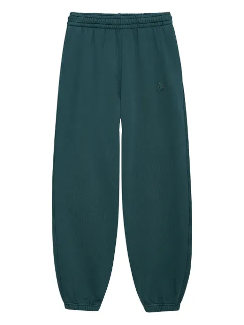 ANINE BING pants con monograma bordado