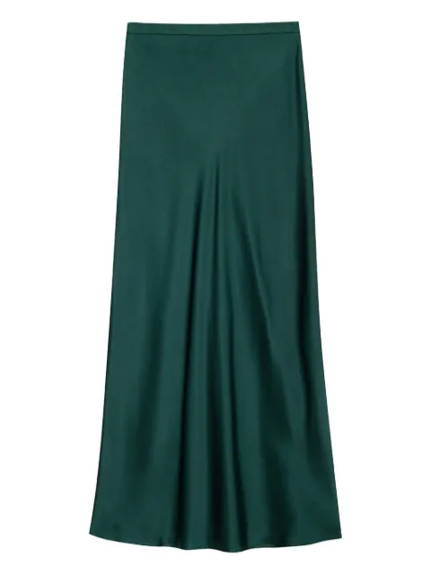 ANINE BING Bar silk skirt