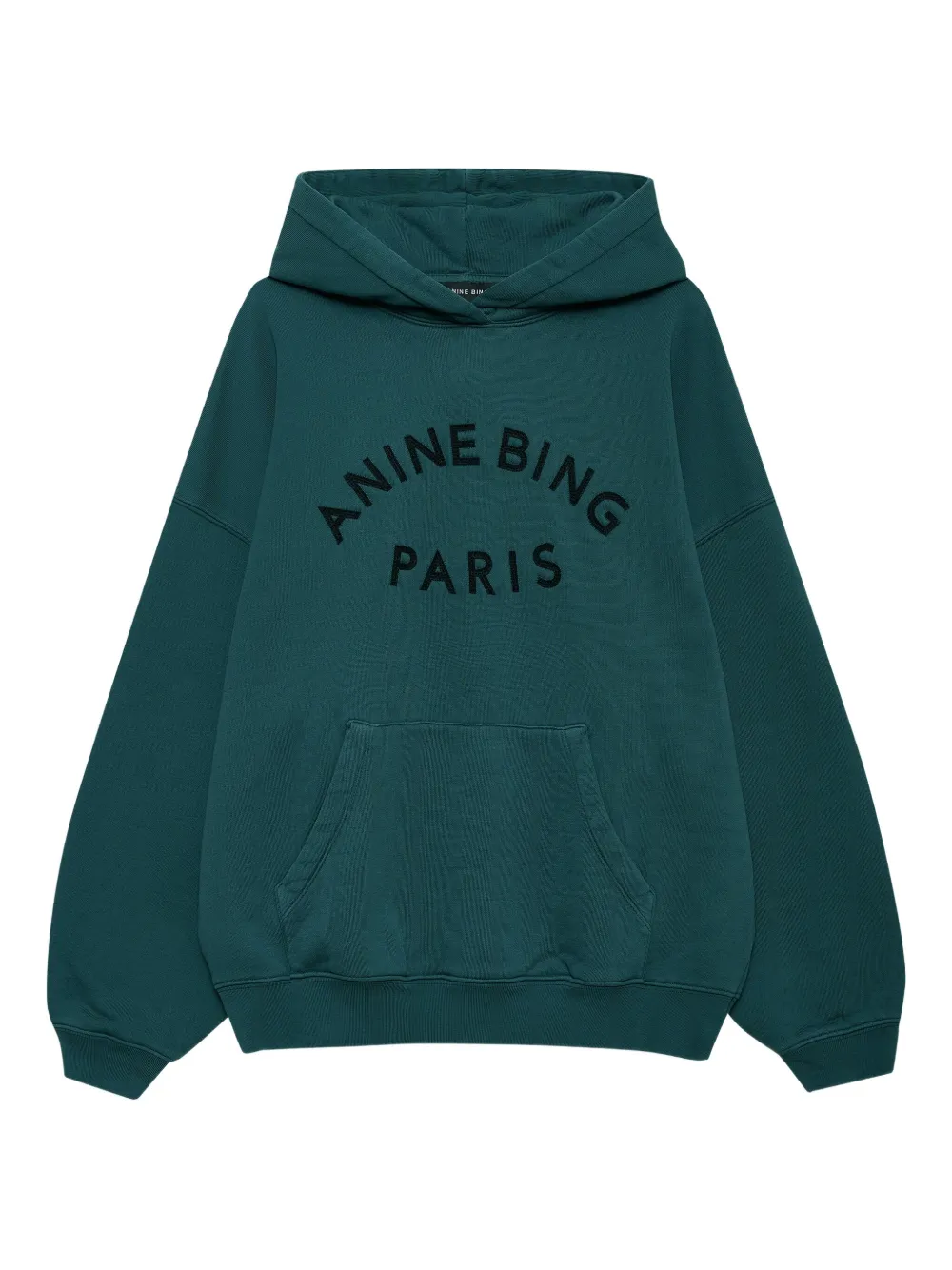 Anine Bing Hooded Harvey Sweatshirt In Blue