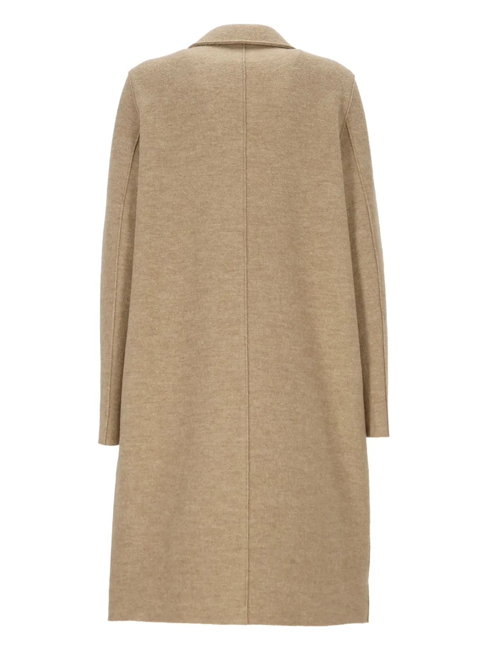 Harris Wharf London button-fastening wool coat | Single Breasted Coats | Image 2