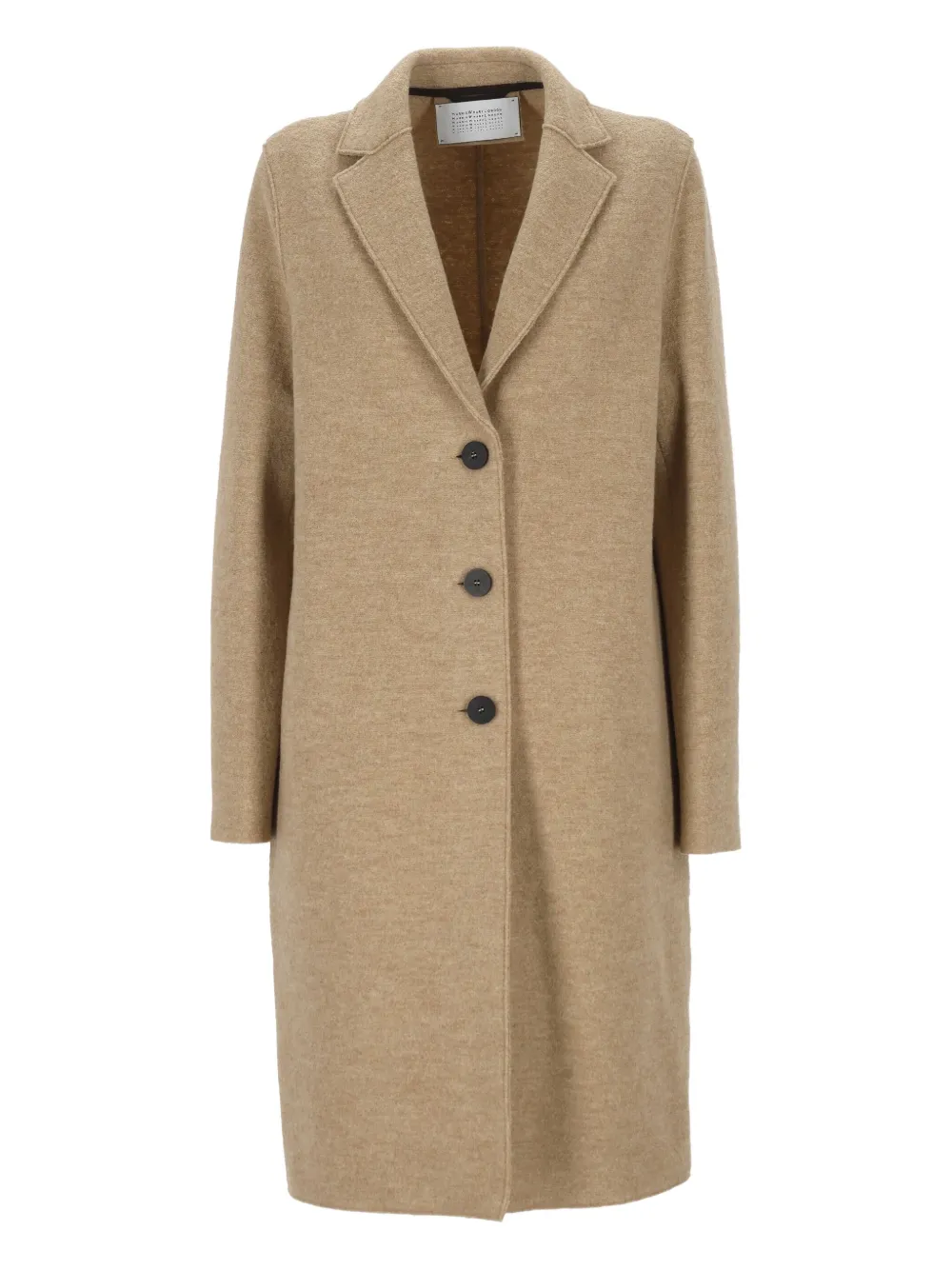 Harris Wharf London button-fastening wool coat | Neutrals | Image 1