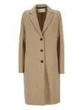 Harris Wharf London button-fastening wool coat - Neutrals