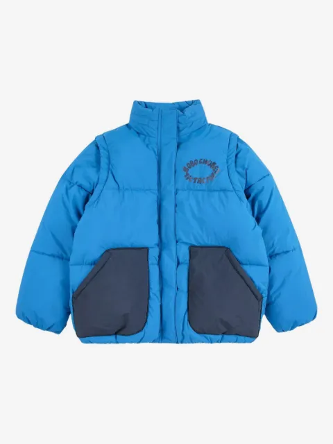 Bobo Choses Tic Tac Toe puffer jacket
