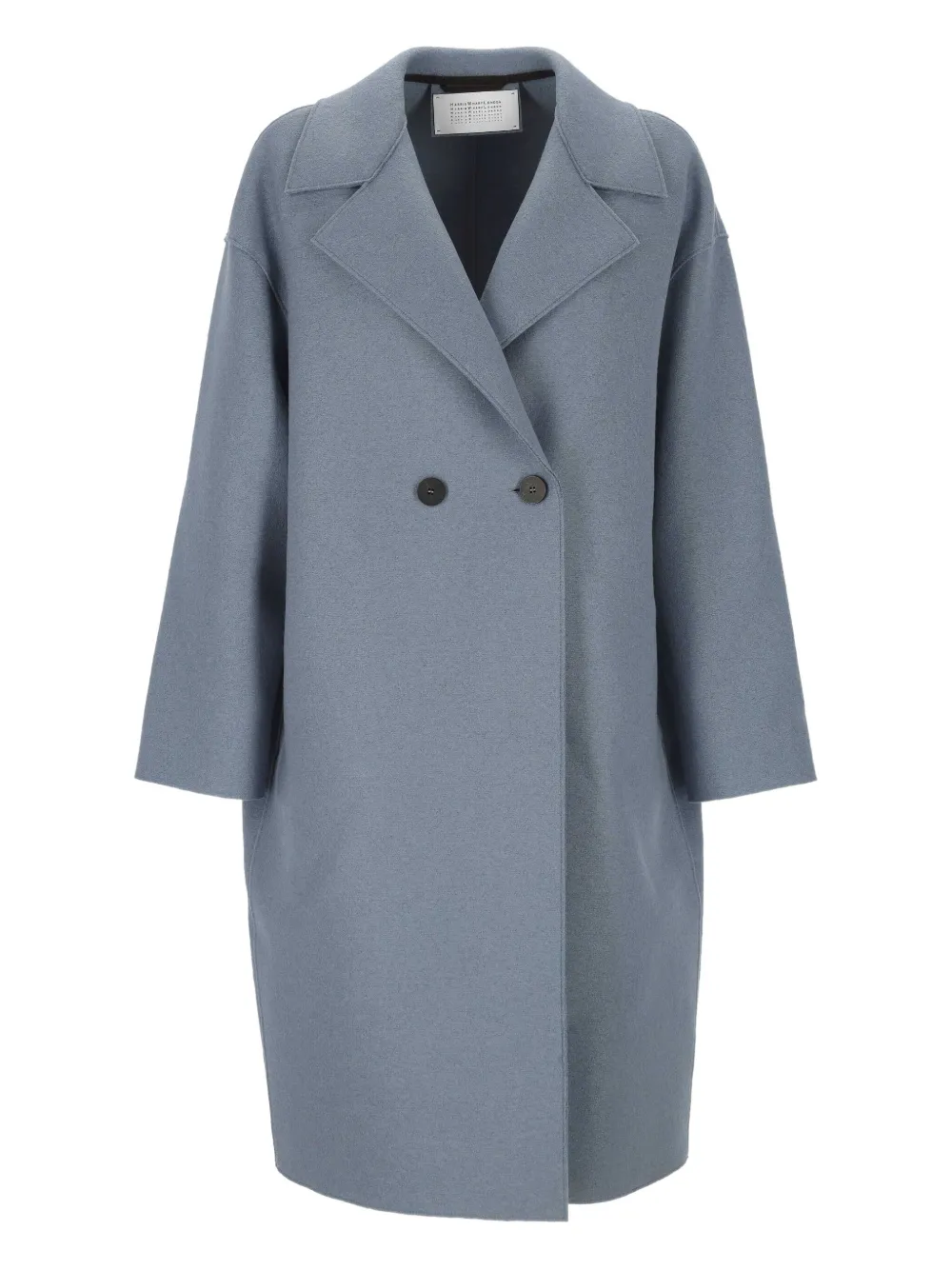 Harris Wharf London double-breasted lapel coat | Grey | Image 1