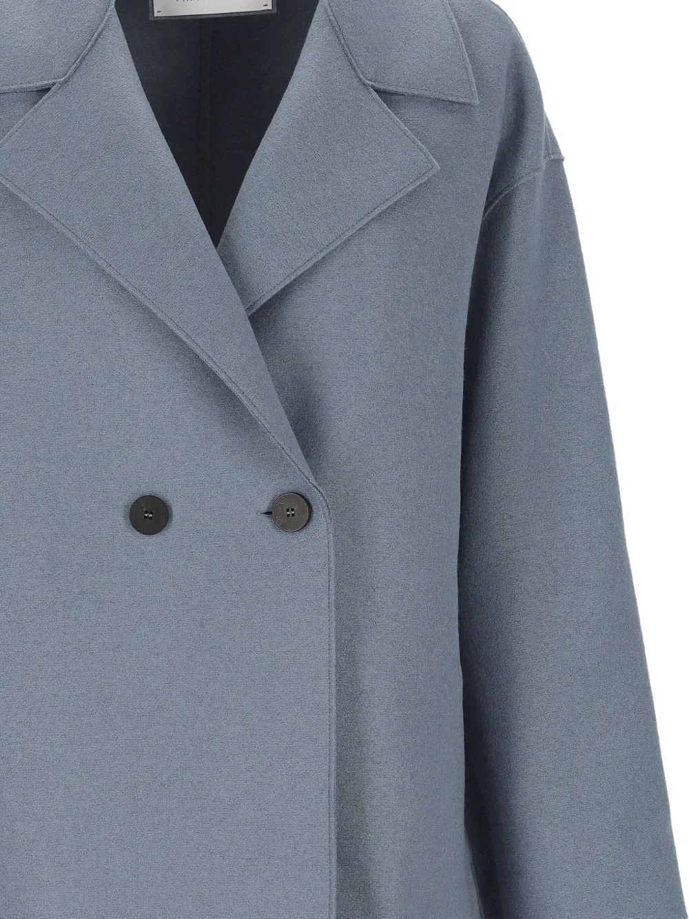 Harris Wharf London Jas met dubbele rij knopen Grijs