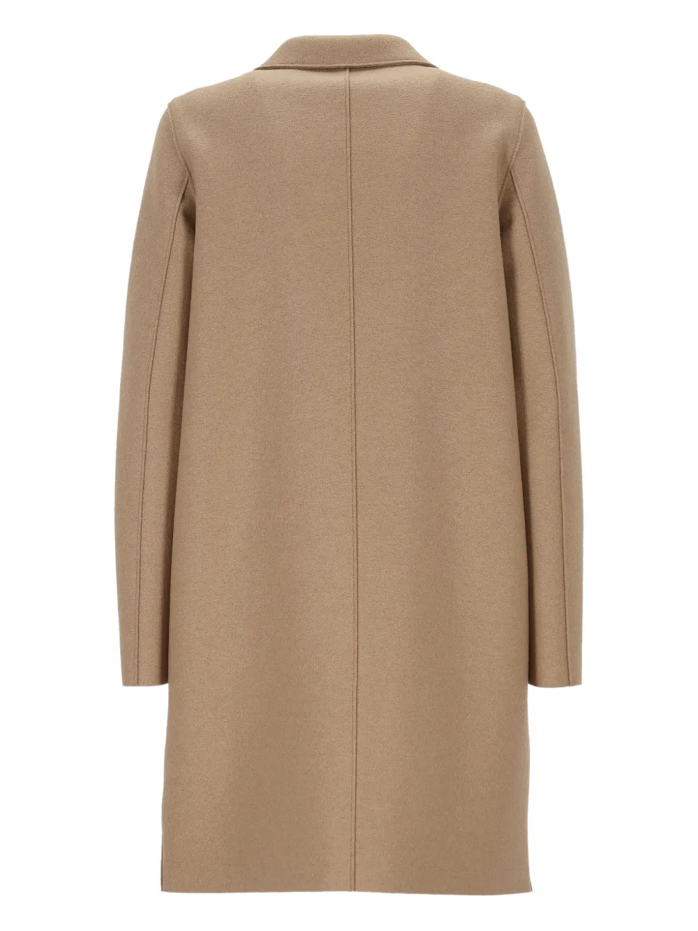 Harris Wharf London button-fastening wool coat | Single Breasted Coats | Image 2