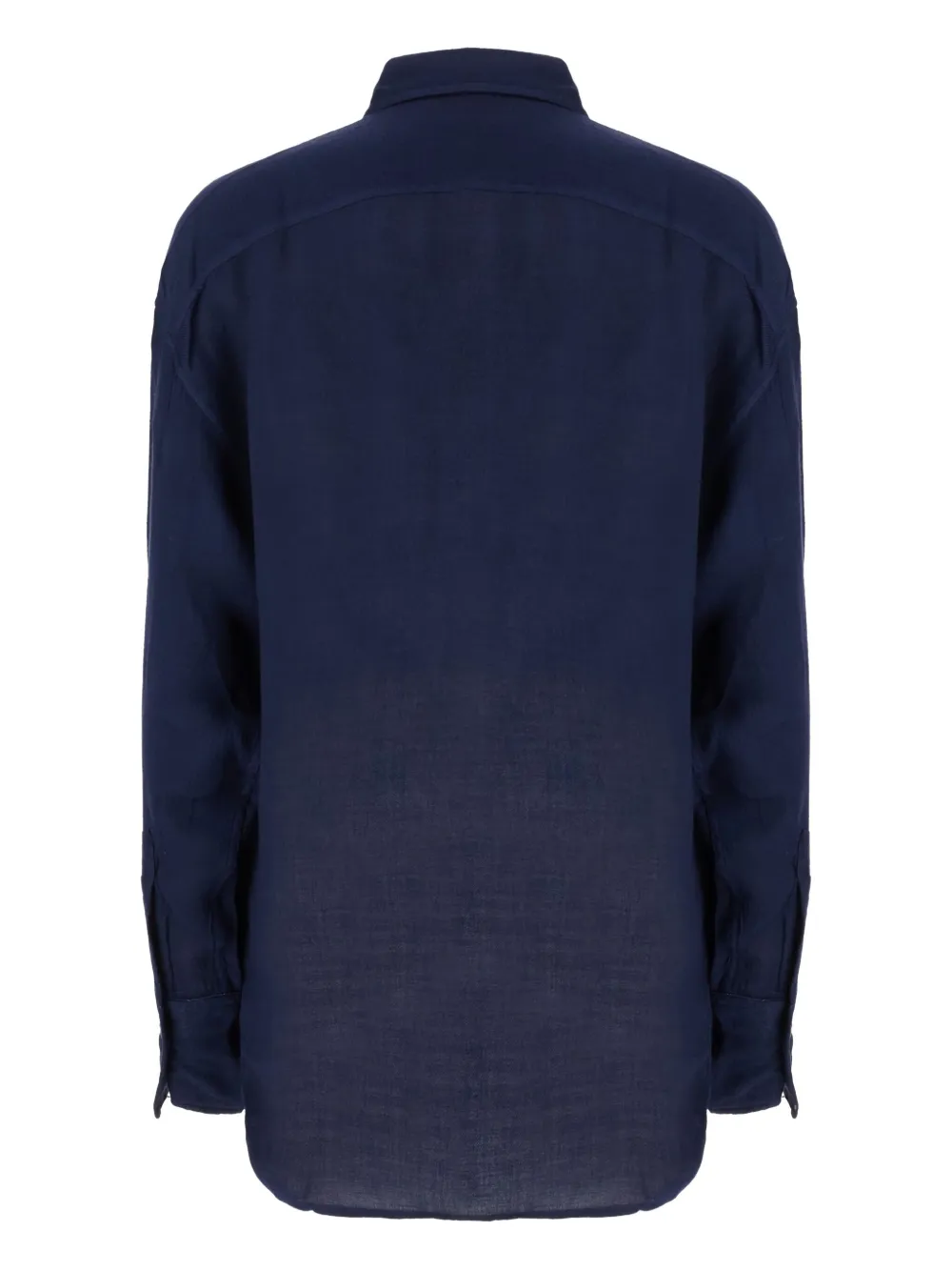 TRUE AVENUE blouse met lange mouwen - Blauw