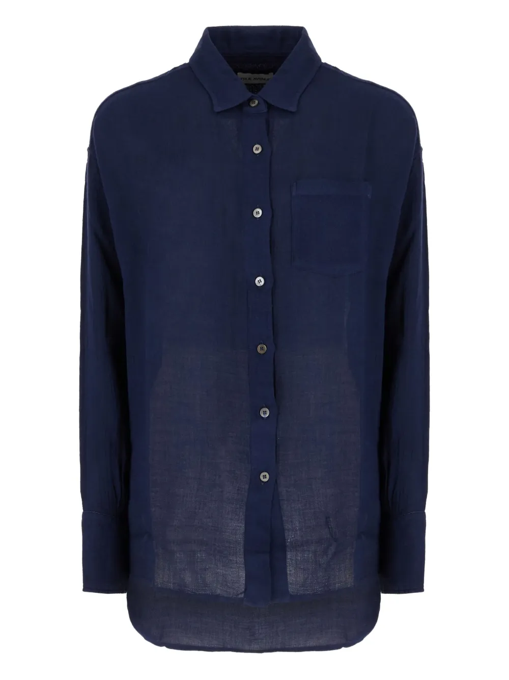 True Avenue Long-sleeve Shirt In Blue