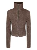 OUR LEGACY high-neck top - Brown