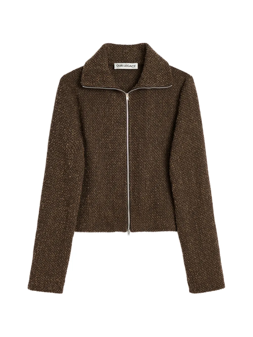 OUR LEGACY Top met hoge hals Bruin