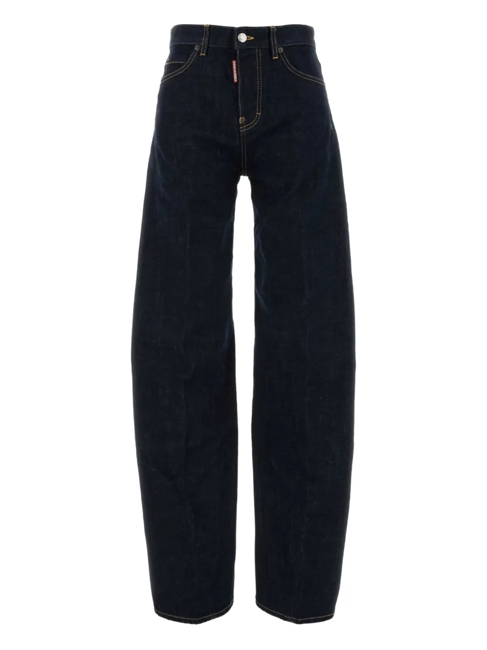 DSQUARED2 wide-leg cotton-blend jeans | Blue | Image 1