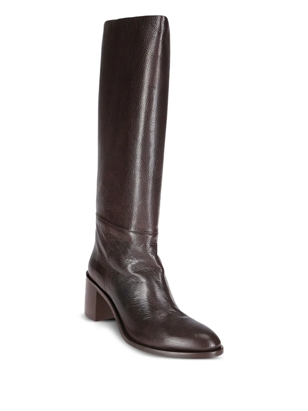 P.A.R.O.S.H. leather block-heel boots | Knee-High Boots | Image 2