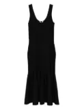 ZIMMERMANN Godet seamed dress - Black