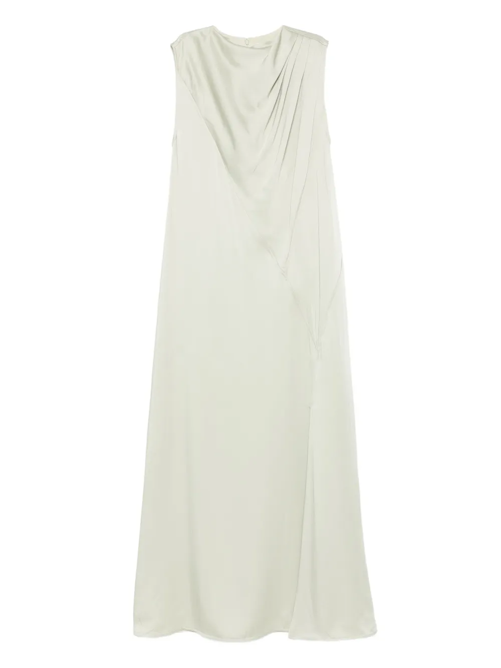 Jil Sander pleated sleeveless maxi dress | Green | Image 1