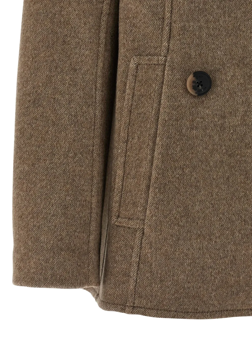 Tory Burch Wool Coat Coats And Trench Coats Beige In Neutral
