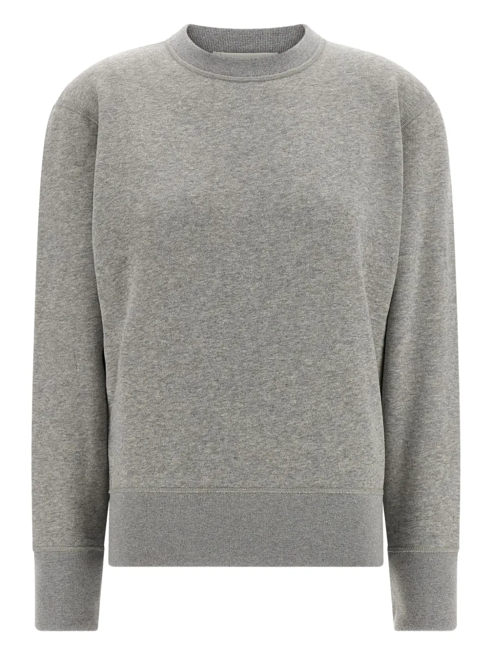 Darkpark Comfortable Crew Neck Long Sleeve Sweatshirt In Gray