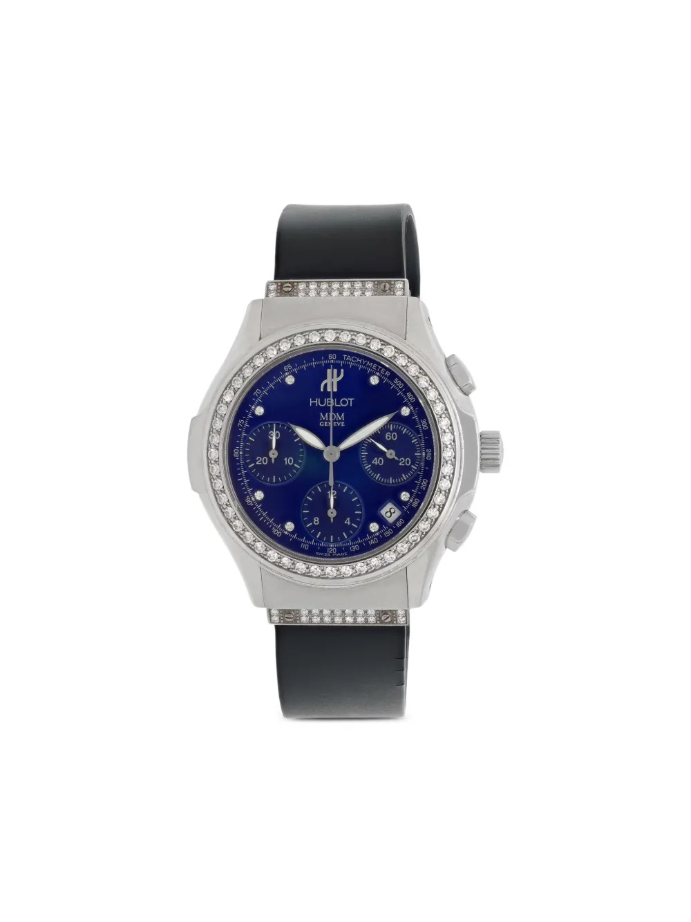 Pre-owned Hublot Mdm 40mm In Blue