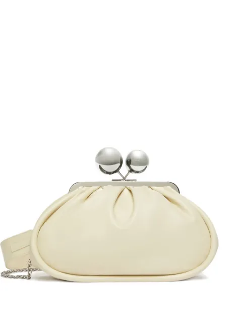 Weekend Max Mara small Milvanew pleated ball-embellished clush bag