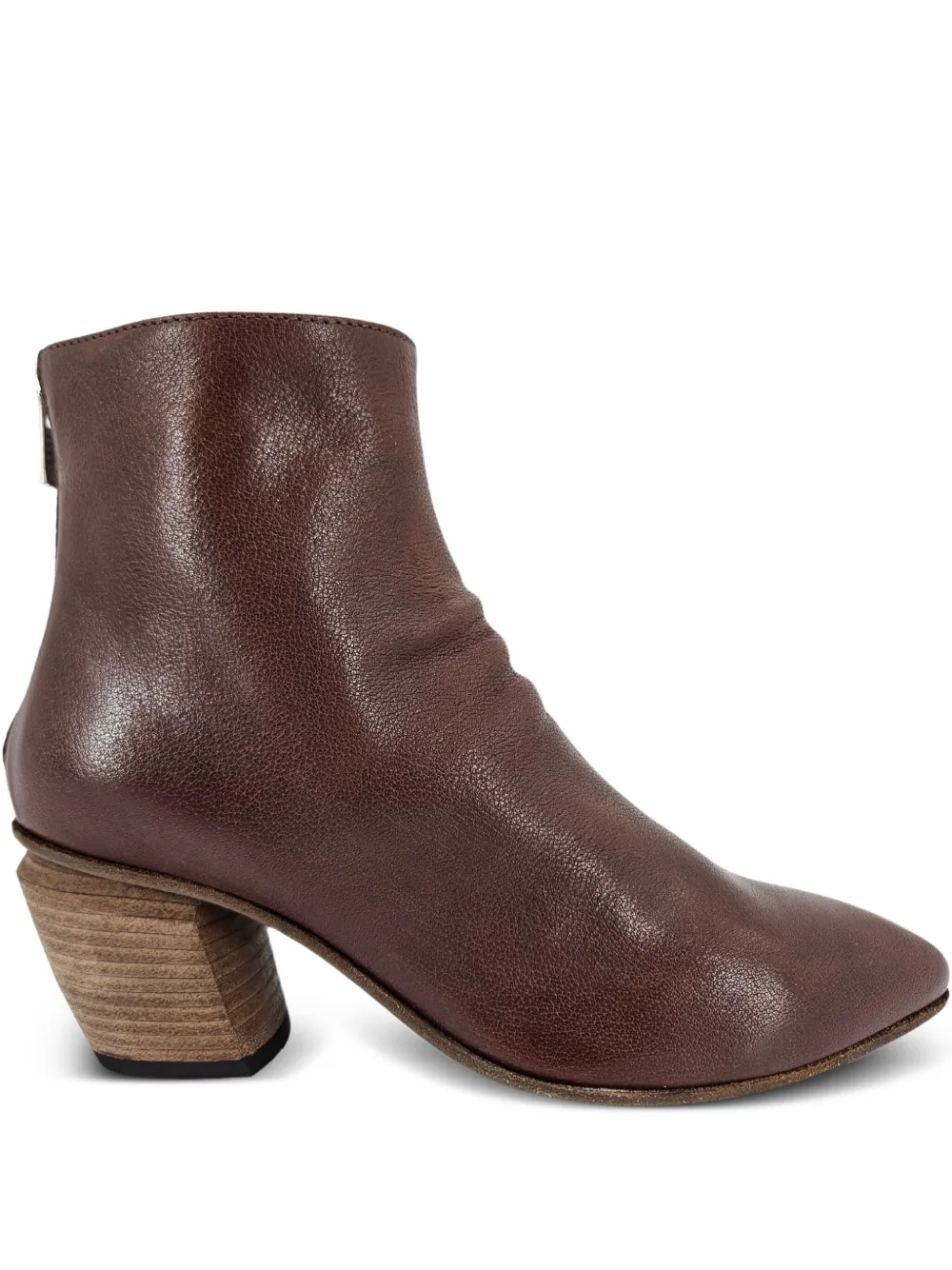 Officine Creative 60mm Severine leather ankle boots Brown