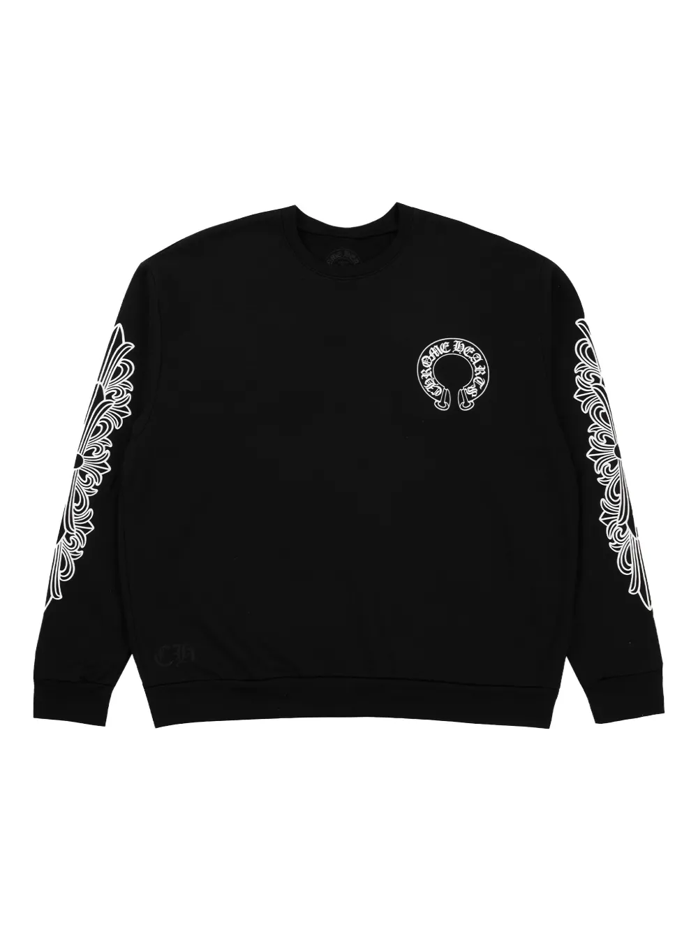 Chrome Hearts Felpa con stampa - Nero