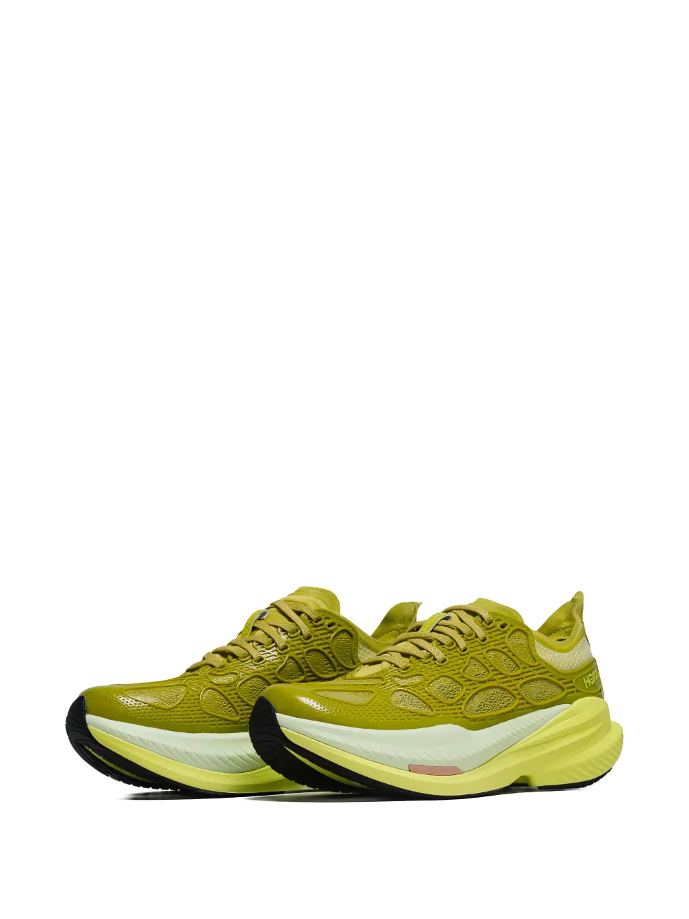 HOKA Mach X Caged sneakers Green