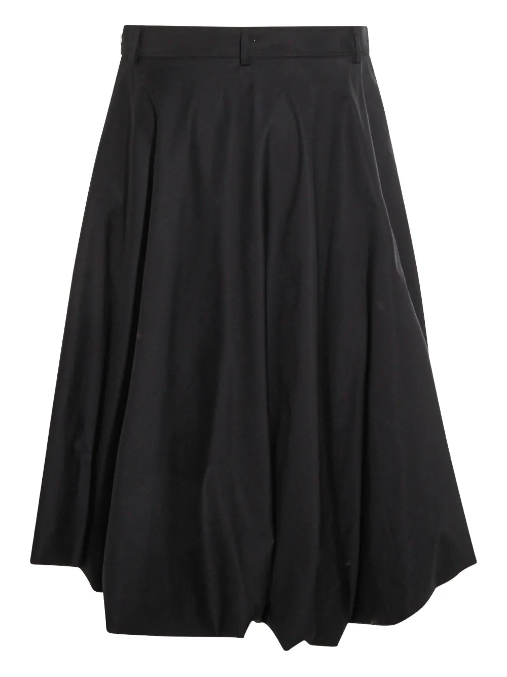 Moschino Bubble-hem Skirt In Black