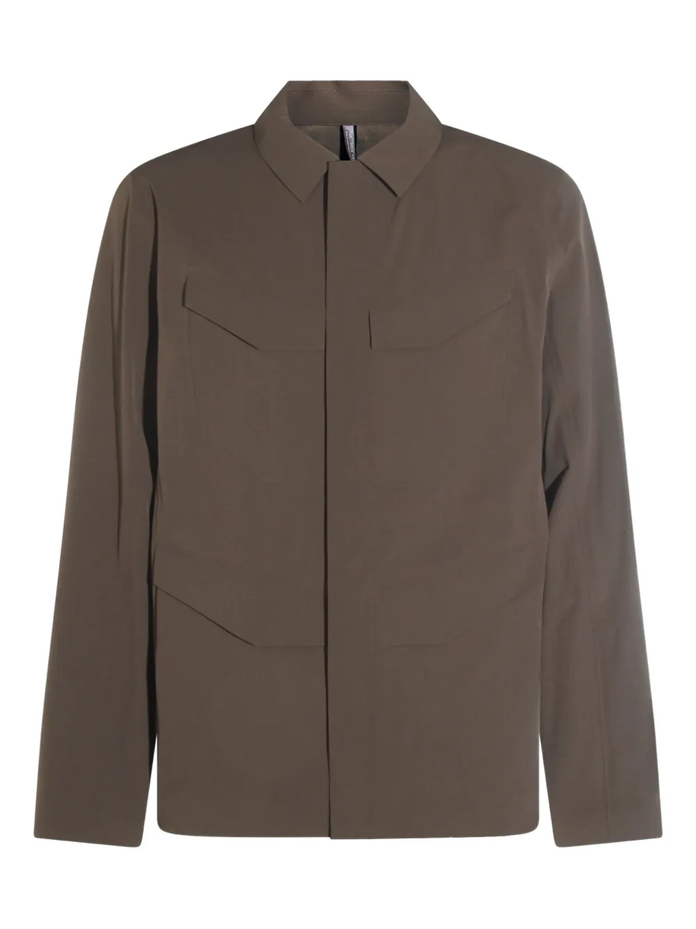 Arc'teryx flap-pocket shirt jacket | Brown | Image 1