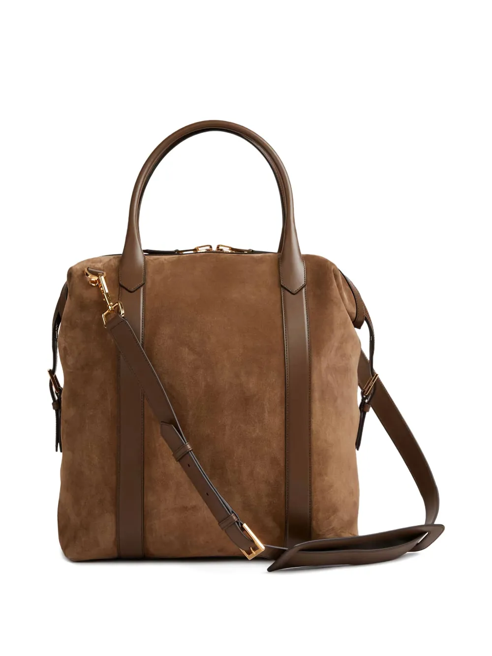 TOM FORD logo-patch suede tote bag | Tote Bags | Image 2