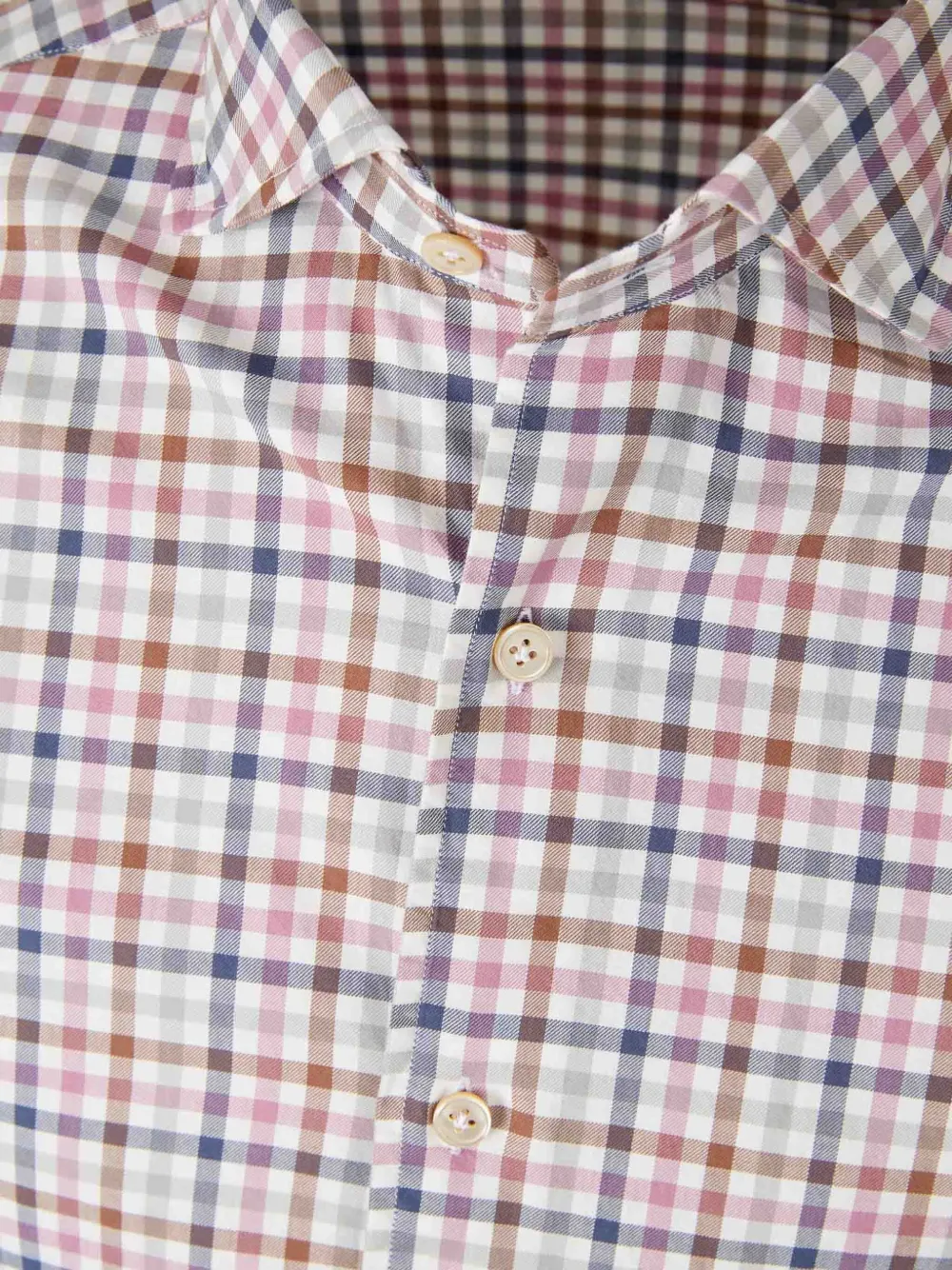 Luigi Borrelli Checked Button-down Shirt In Multi