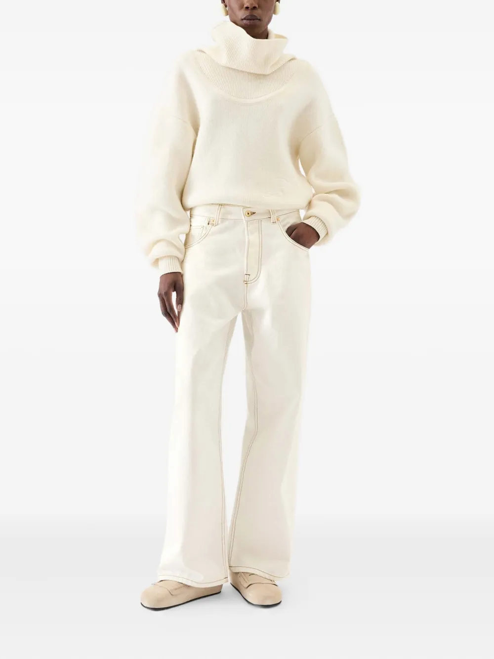 Jacquemus Nîmes jeans - Wit