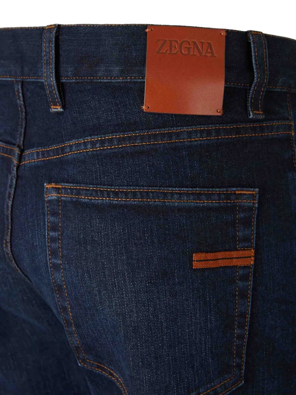Zegna Five-pocket Straight Jeans In Blue