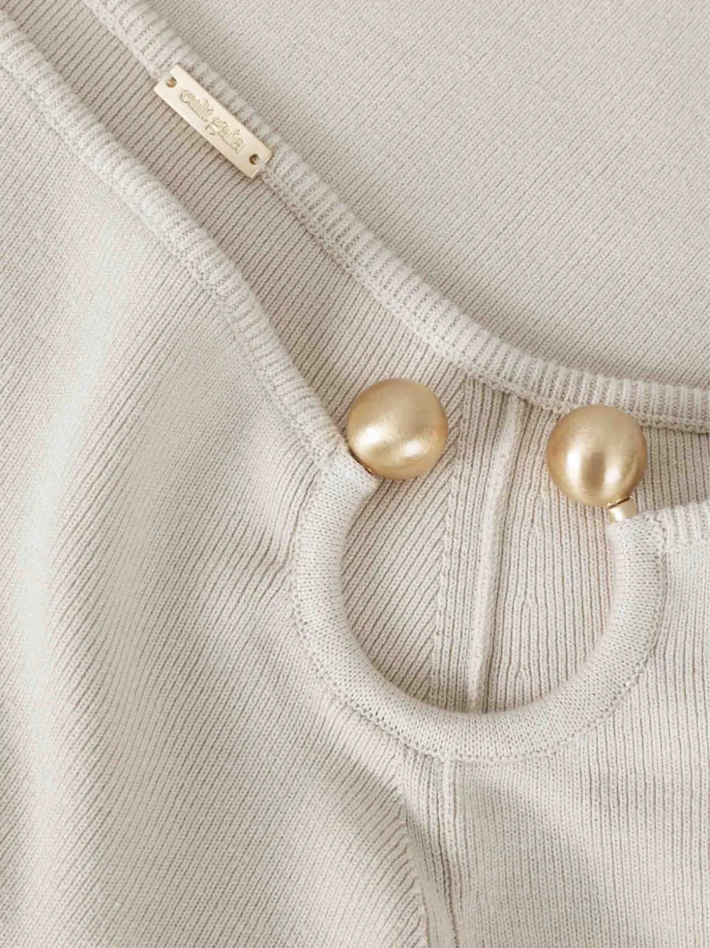 Cult Gaia Trui met uitgesneden details Beige