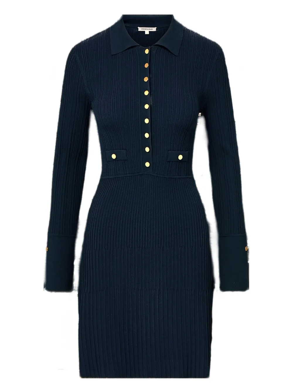 Veronica Beard vestido midi Lauper | azul | Image 1