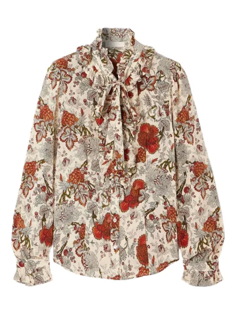 Ulla Johnson top de seda Catroux