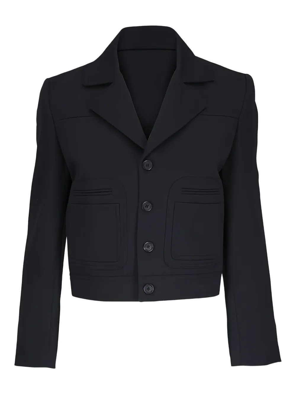 Nili Lotan Georgy lapel-collar jacket - Schwarz