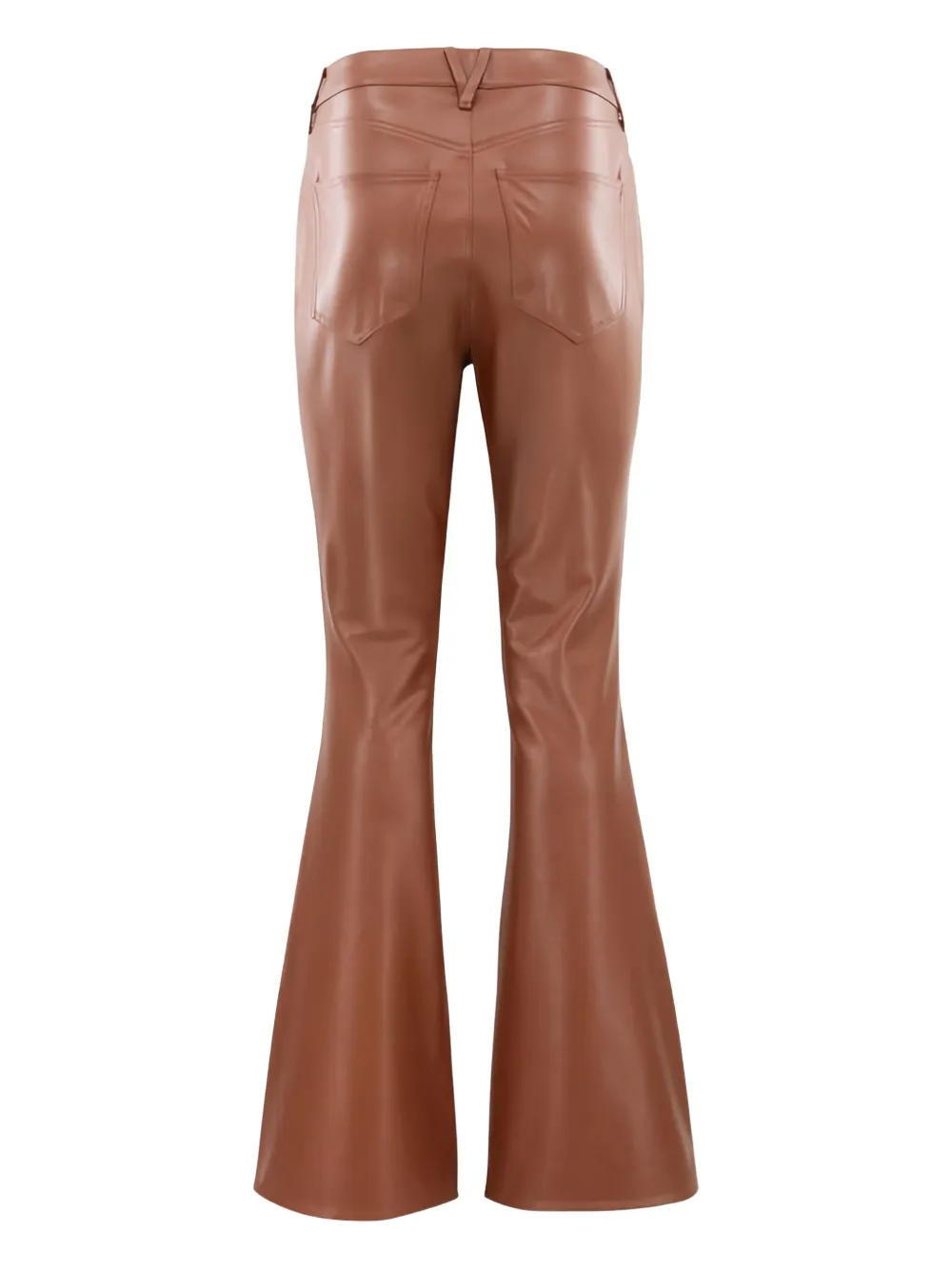 Veronica Beard Beverly Flared Trousers In Brown
