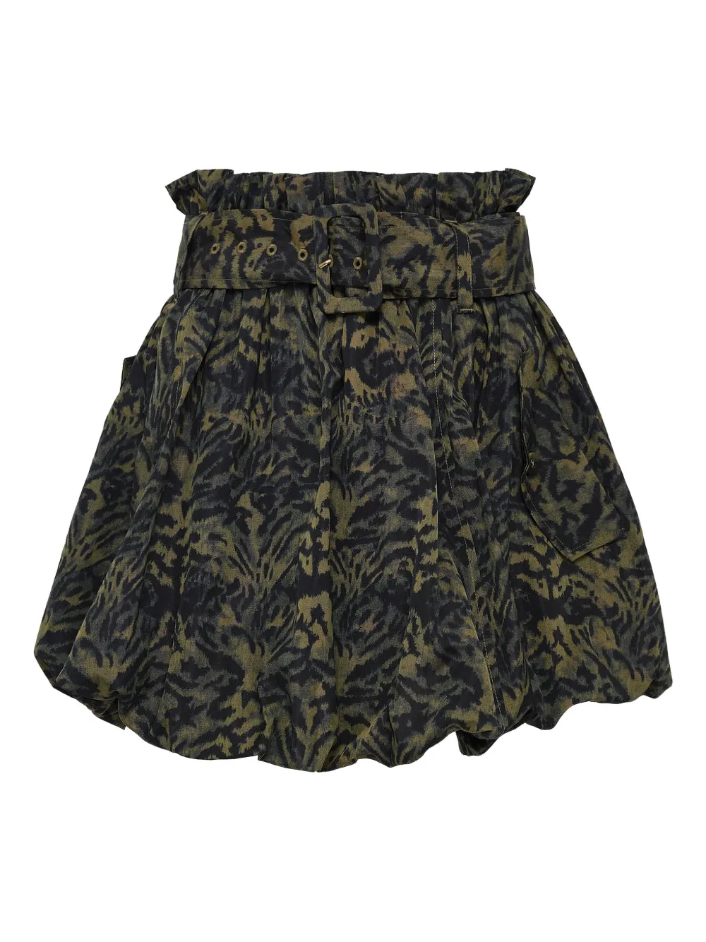 Ulla Johnson Penina bubble mini skirt - Zwart