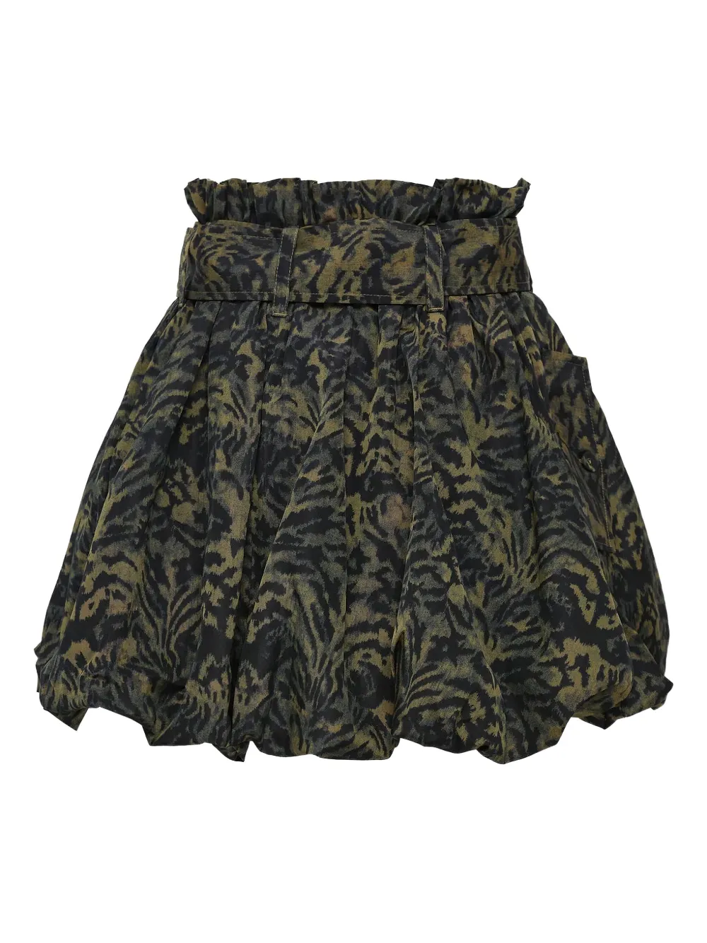 Ulla Johnson Penina bubble mini skirt - Nero