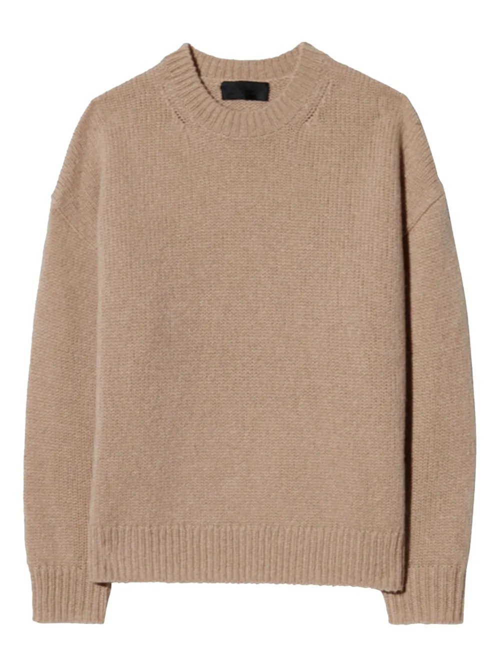 Nili Lotan crew-neck long-sleeve sweater - Nude