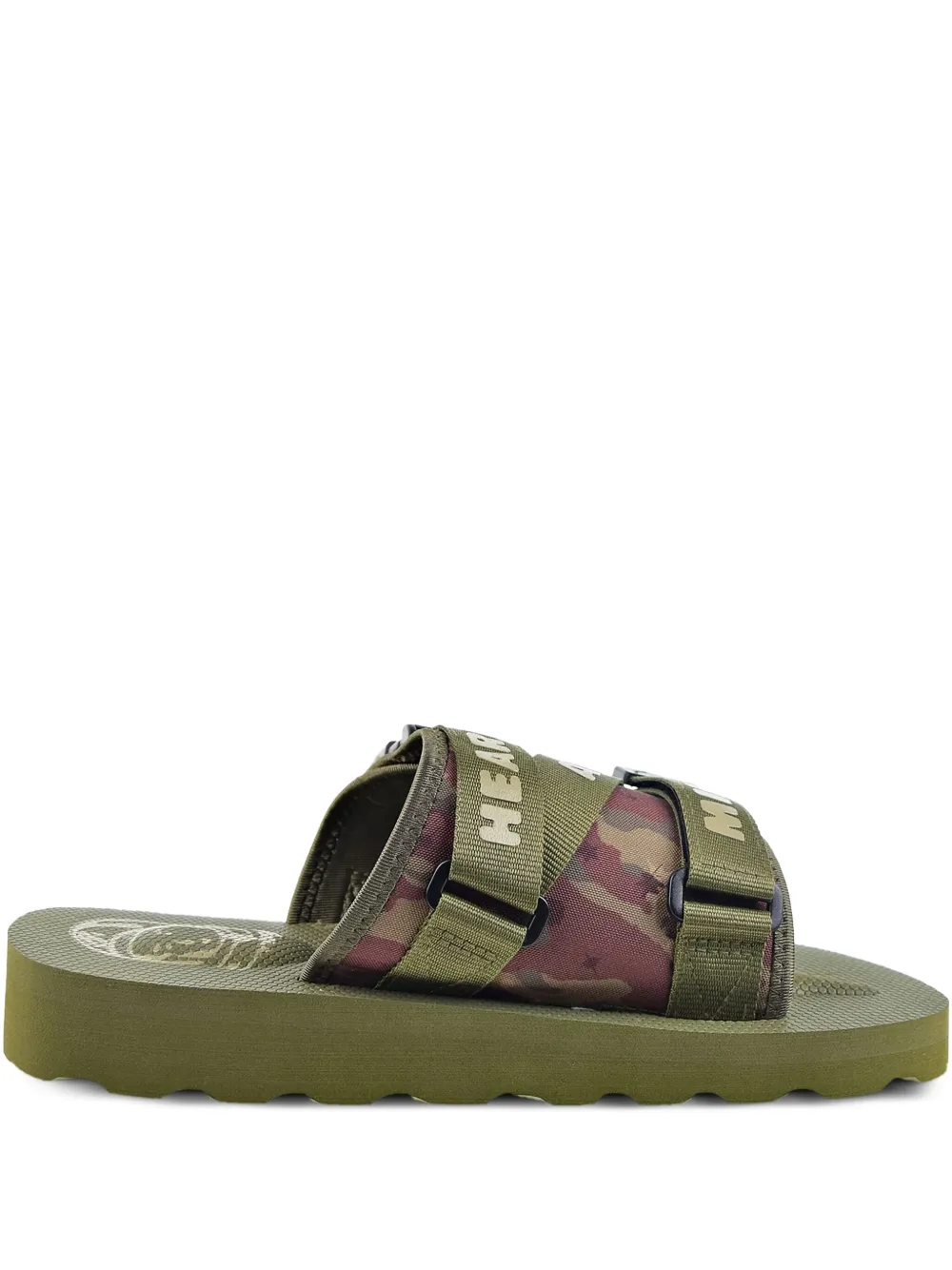 Billionaire Boys Club Eva Walker Camouflage-print Sandals In Animal Print