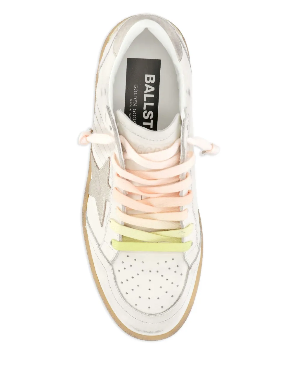 Golden Goose Leren sneakers met sterdetail Beige